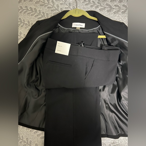 New w/ Tags Calvin Klein Two Piece Suit (Blazer & Pants) - Picture 2 of 3